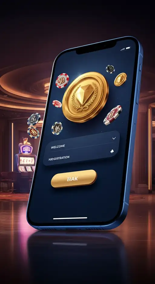 Interface de la page d'inscription de Spinfin Casino montrant des champs de formulaire pour créer un nouveau compte et un aperçu des bonus de bienvenue disponibles pour les nouveaux joueurs.